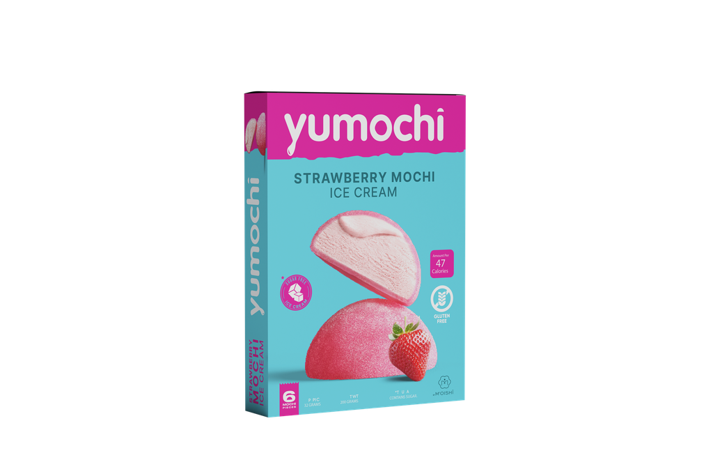 Strawberry Mochi Ice Cream